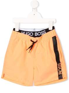 BOSS Kidswear плавки-шорты Surfer с логотипом