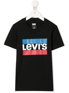 Levis Kids футболка с графичным логотипом