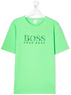 BOSS Kidswear футболка с логотипом