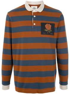 Kent & Curwen рубашка-регби в полоску