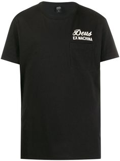 Deus Ex Machina футболка с круглым вырезом и логотипом