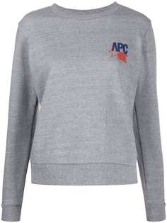 A.P.C. толстовка с логотипом