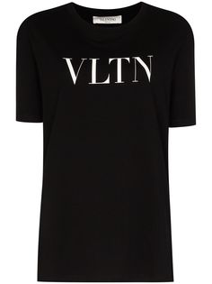 Valentino футболка с логотипом VLTN
