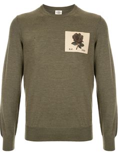 Kent & Curwen джемпер с нашивкой