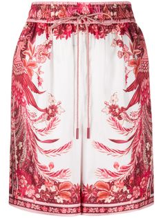 ZIMMERMANN шорты прямого кроя