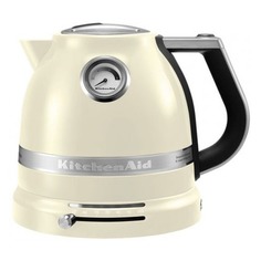 Чайники электрические Чайник электрический KITCHENAID 5KEK1522, 2400Вт, серебристый матовый и кремовый