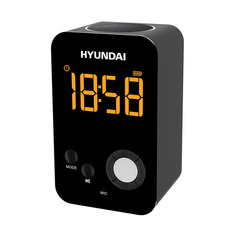 Радиобудильник Hyundai H-RCL300, черный