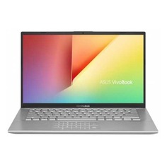 Ноутбук ASUS VivoBook X412FA-EB406T, 14", IPS, Intel Core i5 8265U 1.6ГГц, 8Гб, 256Гб SSD, Intel UHD Graphics 620, Windows 10, 90NB0L91-M06040, серебристый