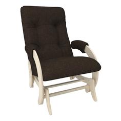 Кресло-качалка глайдер (комфорт) коричневый 60x96x89 см. Milli