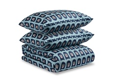 Комплект постельного белья полутораспальный blossom time cuts&amp;pieces (tkano) мультиколор 150x200 см.