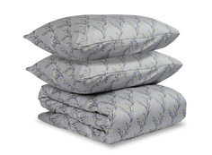 Комплект постельного белья двуспальный соцветие essential (tkano) мультиколор 200x210 см.