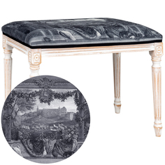 Банкетка «блуа grand» (object desire) серый 65x47x38 см.