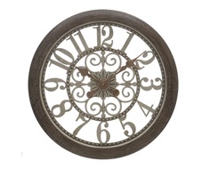 Часы настенные keena (to4rooms) коричневый 4.8 см.
