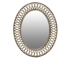 Зеркало настенное cordelia (to4rooms) золотой 61.0x76.0x5.0 см.