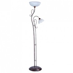 Торшер с подсветкой аида 12 (mw-light) черный 35x170x40 см.