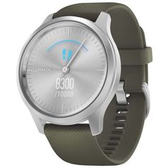 Спортивные часы Garmin Vivomove Style Silver/Moss (010-02240-21)