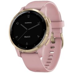 Спортивные часы Garmin Vivoactive 4S Dust Rose/Light Gold (010-02172-33) Vivoactive 4S Dust Rose/Light Gold (010-02172-33)