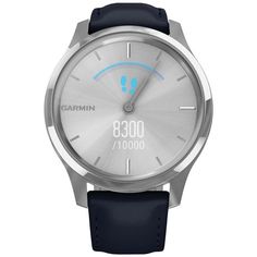 Спортивные часы Garmin Vivomove luxe Silver/Navy (010-02241-20)
