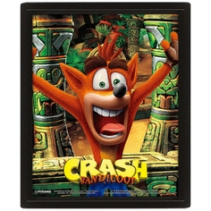Сувенир Pyramid 3D постер Crash Bandicoot: Mask Power Up 3D постер Crash Bandicoot: Mask Power Up