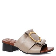 Шлепанцы SEE by CHLOE SB34072A коричнево-серый