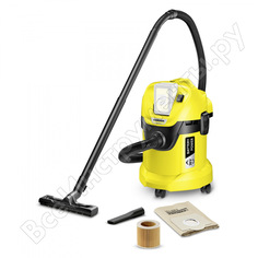 Хозяйственный пылесос karcher wd 3 battery 1.629-910