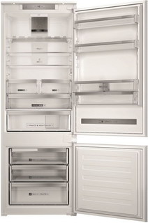 Встраиваемый двухкамерный холодильник Whirlpool