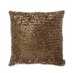 Подушка декоративная Riverdale gatsby золотая 45х45см