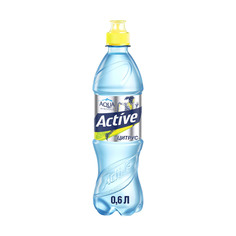 Вода питьевая Aqua Minerale Active "Цитрус" ароматизированная 0,6 л