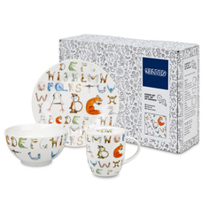 Набор детской посуды Konitz ABC 3 предмета