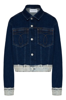 Джинсовая куртка с накладными карманами Calvin Klein