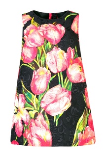 Платье с принтом Dolce & Gabbana