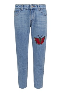 Джинсы с нашивкой Gucci