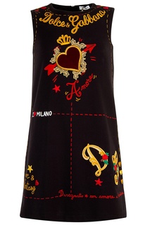 Бархатное платье Dolce & Gabbana