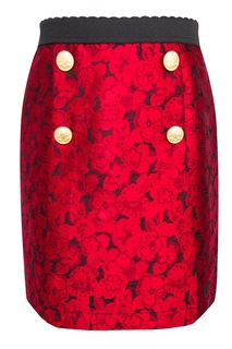 Жаккардовая юбка Dolce & Gabbana