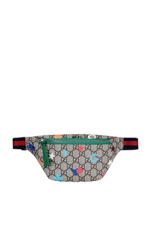 Поясная сумка с принтом Gucci