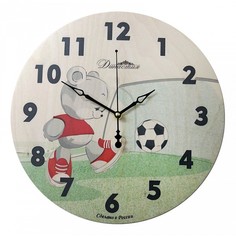 Настенные часы (33x4x33 см) Футбол 02-026 Династия