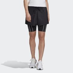 Шорты для фитнеса 2-в-1 adidas Athletics
