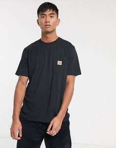 Черная футболка с карманом Carhartt WIP-Черный цвет