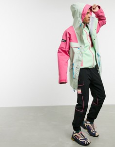 Зелено-розовая куртка Berghaus-Зеленый