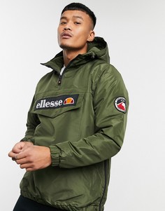 Куртка хаки с молнией 1/4 ellesse Monterini-Зеленый