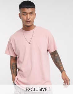Пыльно-розовая футболка Reclaimed Vintage-Розовый