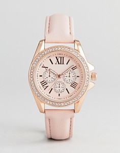 Золотисто-розовые часы и браслет в подарочном наборе ALDO Fossatillo-Золотой