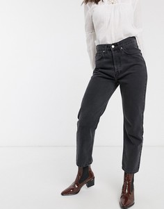 Прямые джинсы с завышенной талией Bolongaro Trevor-Черный