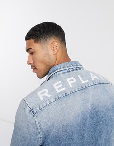 Джинсовая куртка Replay-Синий