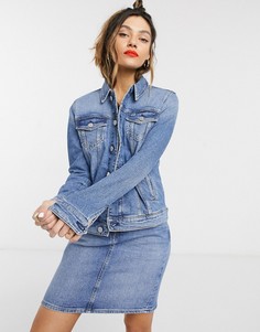 Синий пиджак классического кроя Tommy Jeans