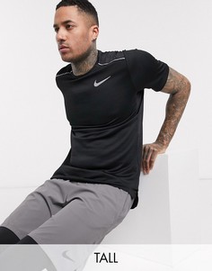 Черная футболка Nike Running Tall-Черный