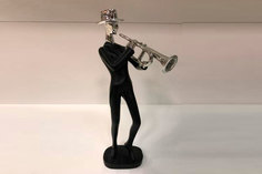 Статуэтка "Музыкант-трубач" Ангстрем