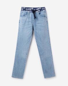 Джинсы с эластичным поясом для мальчика Gloria Jeans