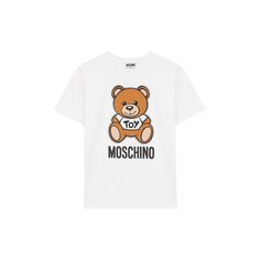 Хлопковая футболка Moschino