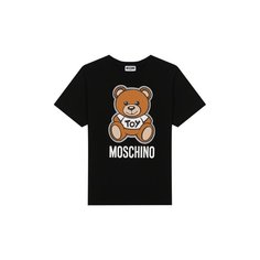 Хлопковая футболка Moschino